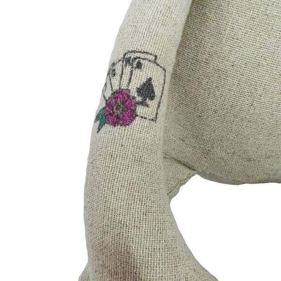 Peanut and Elliot Bunny Tattoo Peg Leg Pierced Expression - Picture 5 of 10